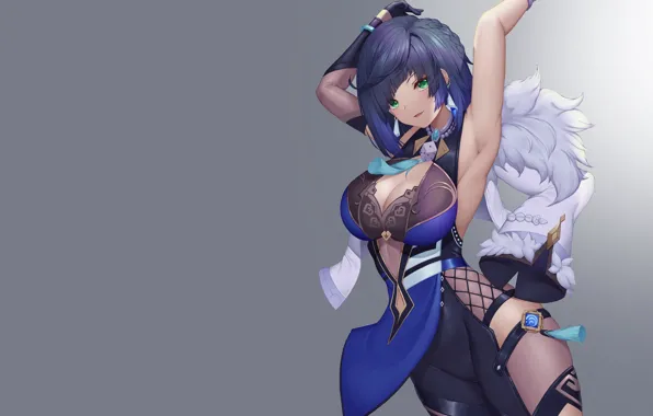 Girl, hot, sexy, anime, pretty, babe, cute, Genshin Impact