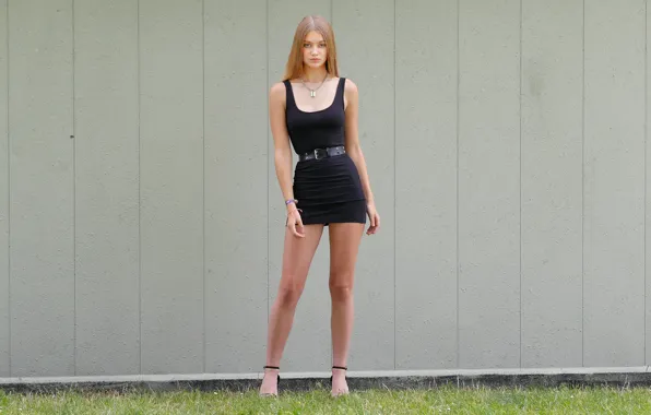 Sexy, beauty, Sophie, beautiful legs, mini dress