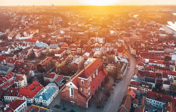 Morning, Lithuania, Kaunas