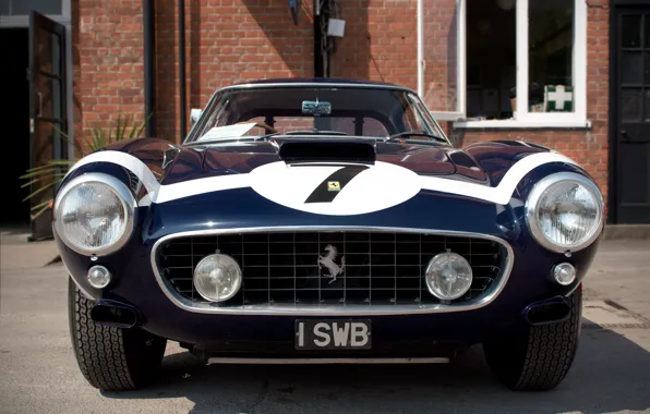 Auto, Logo, Ferrari, Lights, 250, The front, 1961, Grille