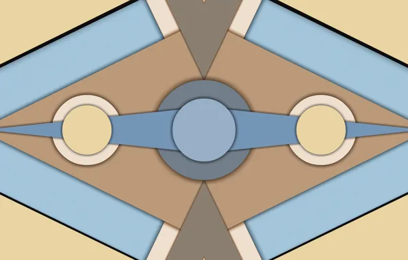 Circles, triangles, figure