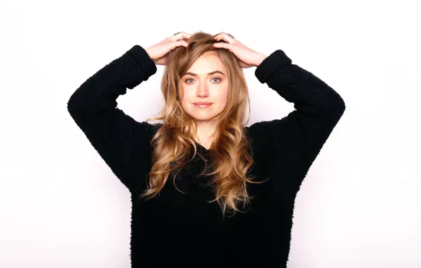 Picture photoshoot, Lola, Imogen Poots, for the film, Imogen Poots, Frank and Lola, Frank &ampamp