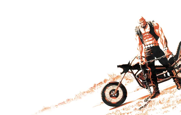 Chain, meat, bike, chopper, Astro City, The Dark Age
