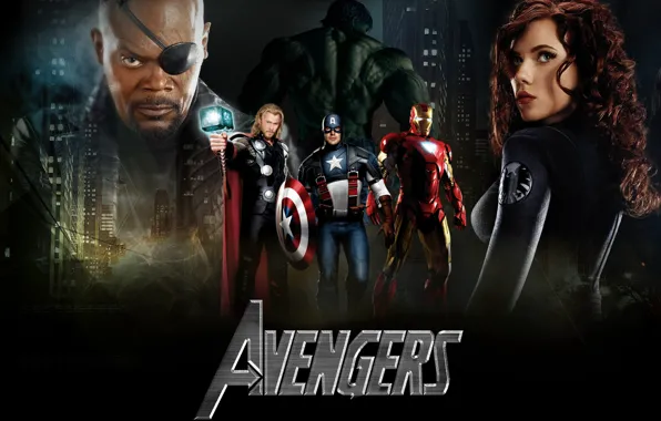 Picture Scarlett Johansson, The Avengers, The Avengers