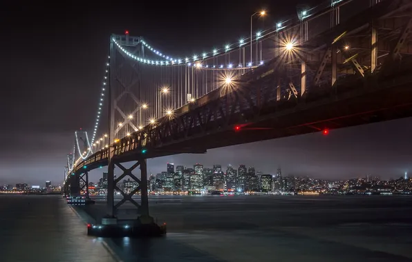 Picture San Francisco, architecture, Bay Bridge