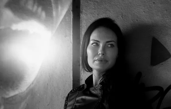 Girl, face, background, model