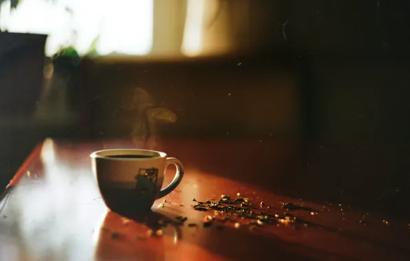 Smoke, Cup of tea, TanjaMoss