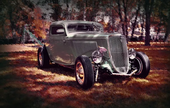 Picture retro, classic, hot-rod, classic car