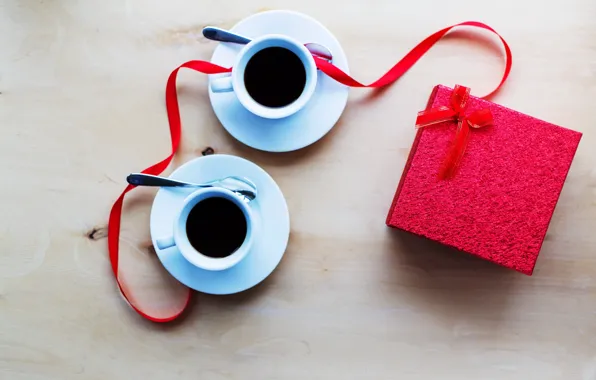 Gift, coffee, Cup, love, cup, romantic, valentine's day, gift