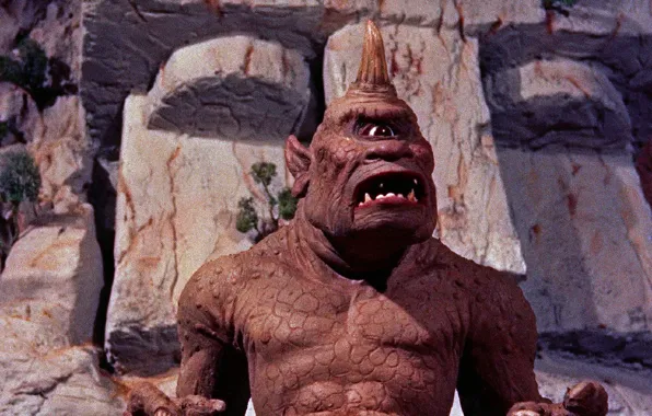 Picture USA, Fantasy, Cyclops, 1958, Columbia Pictures, Adventure, Columbia Pictures Corporation, The 7th Voyage of Sinbad