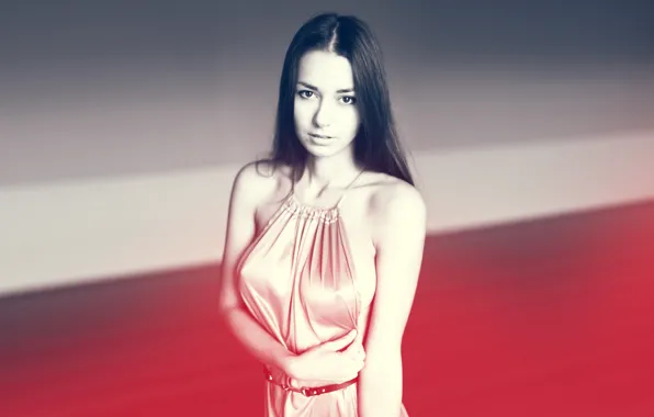 Chest, girl, model, Helga Lovekaty