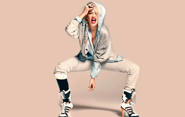Picture Adidas, Rita Ora, Originals, clothing collection