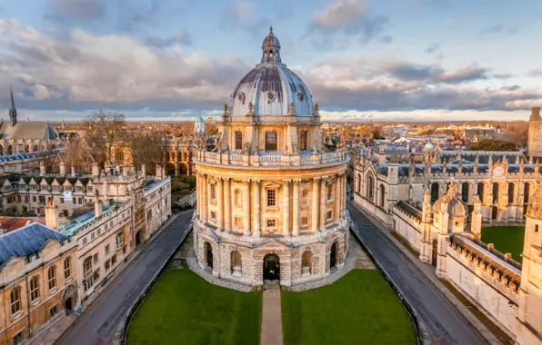 England, University, Oxford, The Radcliffe Camera