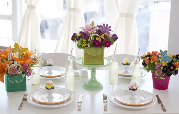 Picture flowers, holiday, decor, Easter