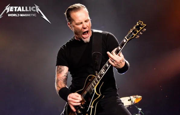 Music, scene, music, concert, Rock, electric guitar, Rock, Metallica