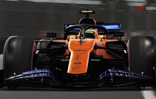 Track, racing car, F1 2019, Mclaren MCL34