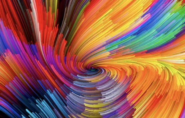 Picture pattern, paint, spiral