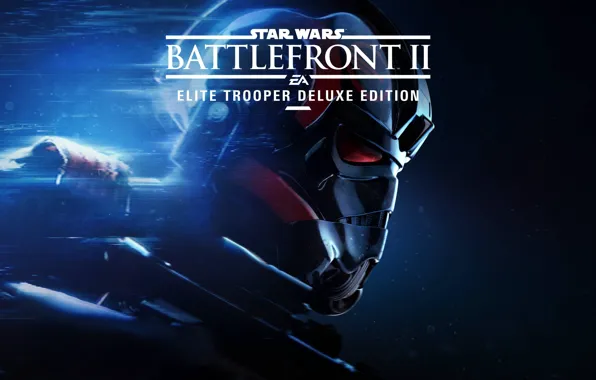 Picture gun, game, trooper, weapon, man, pearls, Deluxe Edition, Star Wars Battlefront II