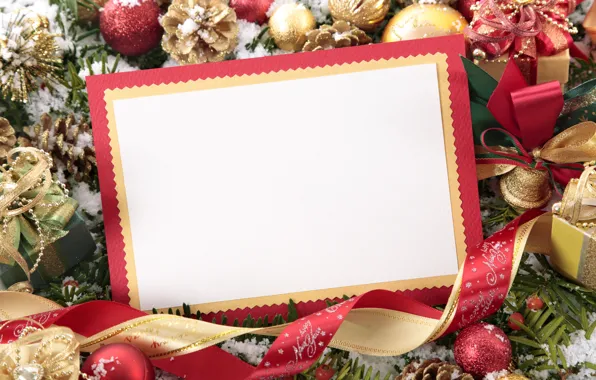 New year, Christmas, merry christmas, Xmas, decoration, frame