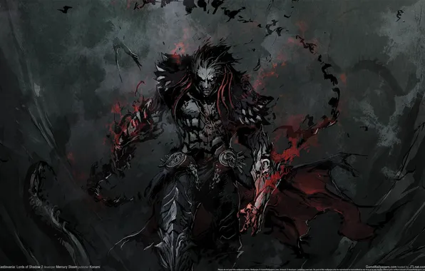 Picture night, weapons, the darkness, armor, vampires, game wallpapers, Mercury Steam, Castlevania: Lords of shadow 2