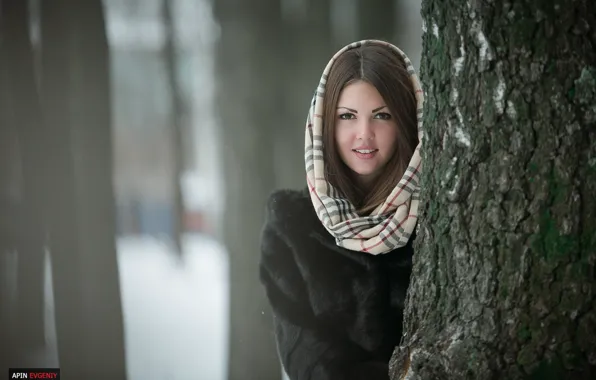 Picture girl, snow, photographer, girl, photography, photographer, Eugene APIN, Evgeniy Apin