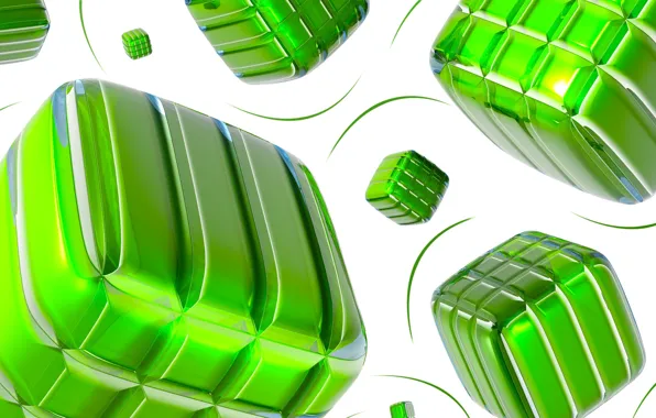 Paint, cube, cube, the volume