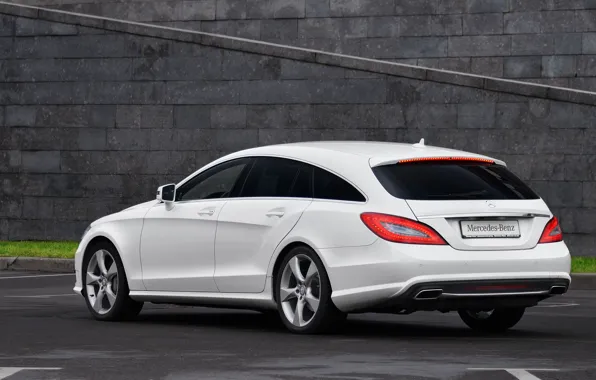 CLS, White, Mercedes, Ass, Mercedes, Benz, Shooting, Brake