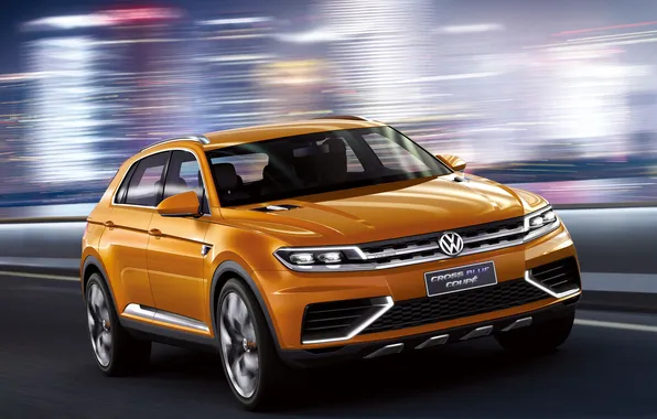 Picture Concept, Volkswagen, the concept, the front, Volkswagen, CrossBlue