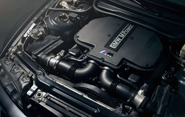 Picture BMW, E46, engine, M3, BMW M3 CSL