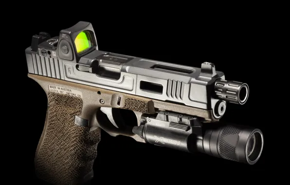 Gun, flashlight, G22, FI Mk 2