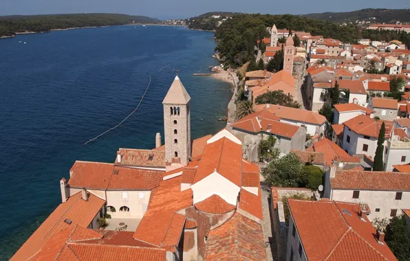 Sea, the city, home, Croatia, Adriatica, the island of RAB, Slave