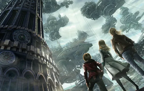 Watch, tower, steampunk, mechanisms, observation, steampunk, Resonance