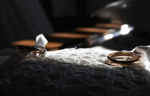 Macro, ring, wedding