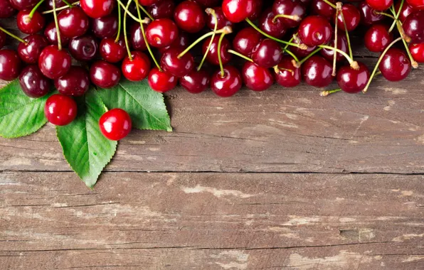 Berries, fresh, wood, cherry, cherry, berries