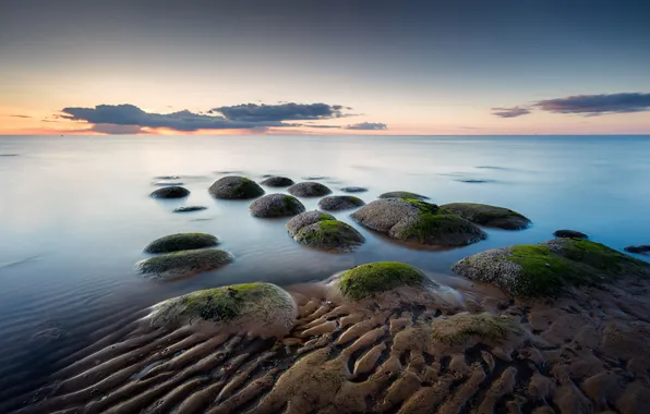 Picture sea, rocks, shore