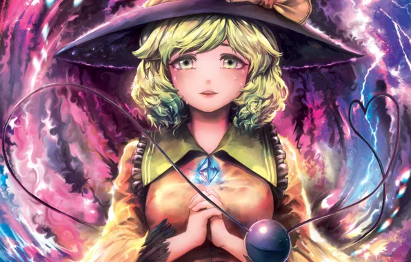Girl, art, touhou, Touhou