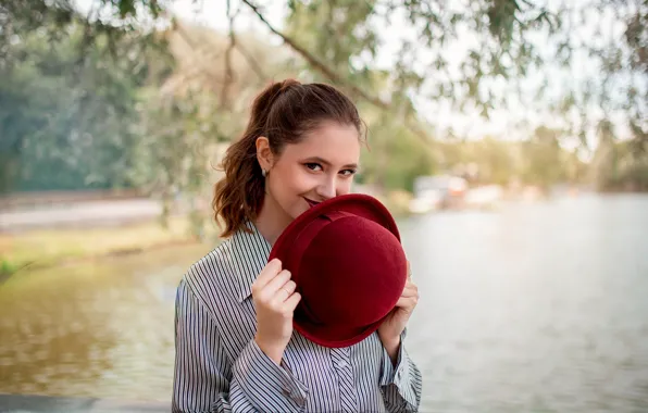 Smile, hat, Disha Shemetova, Alexander Zagorodnii