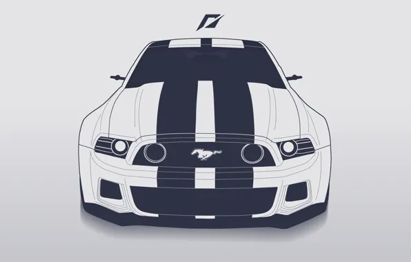 Mustang, Ford, Ford, Mustang, Need for Speed, 2014, ART Line