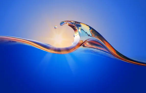 Picture wave, water, splash