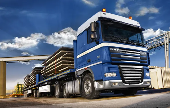 Picture Truck, Wallpaper, Wallpapers, Truck, Tractor, DAF, XF105, DAF