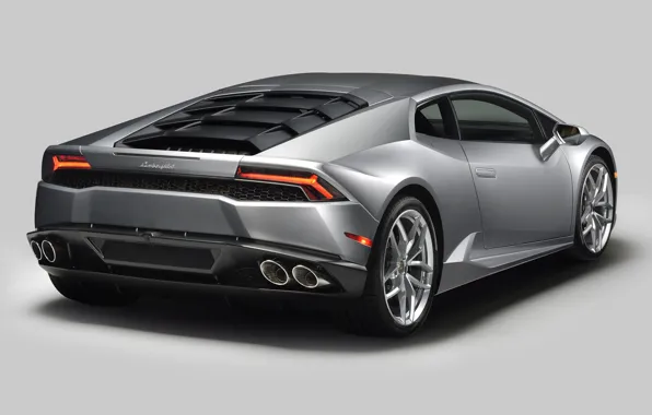 Lamborghini, supercar, rear view, Lamborghini, Huracan, Huracan, 610-4