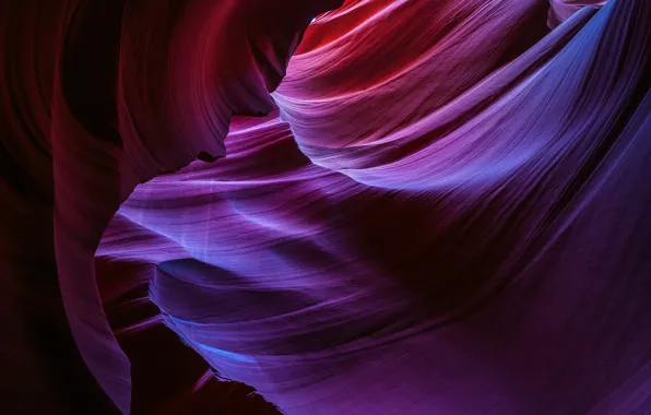 Picture nature, rocks, texture, Antelope canyon