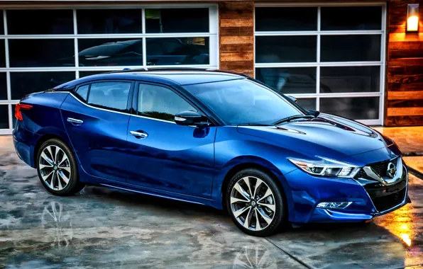 Picture Nissan, blue, Nissan, Maxim, 2015, Maxima