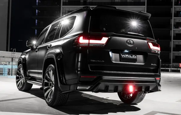 Black, SUV, Toyota, Black Bison Edition, Toyota Land Cruiser, 2022, Land Cruiser 300, by WALD