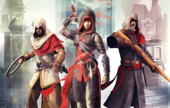 Picture India, China, Russia, Art, Asasin, Arbaaz The World, Shao Jun, Assassin's Creed: Chronicles