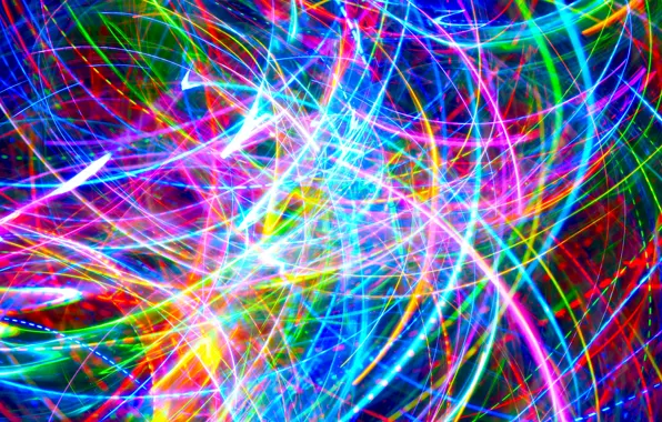 Picture rays, light, line, color