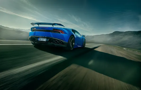 Lamborghini, blue, Lamborghini, Novitec Torado, Huracan, hurakan