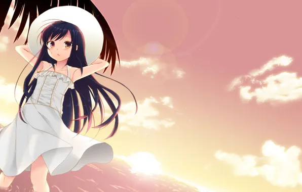 Picture the sky, look, art, kuro yuki hime, accel world