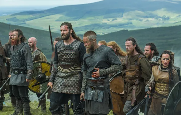 Warrior, Vikings, The Vikings, Travis Fimmel, Clive Standen