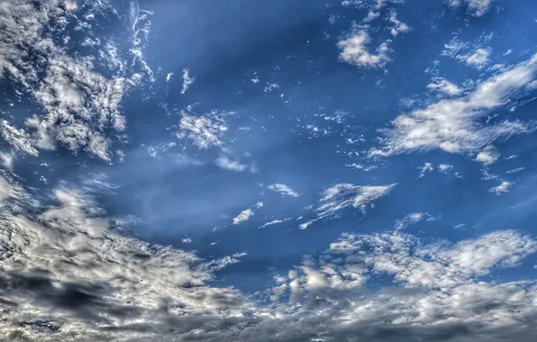 Sky, blue, cloud, rainy, Suhart